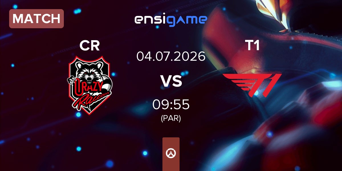 Match Crazy Raccoon CR vs T1 | 04.07