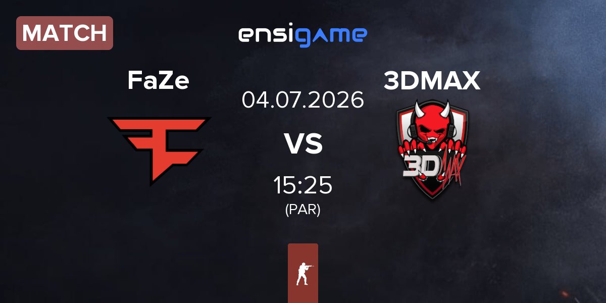 Match FaZe Clan FaZe vs 3DMAX | 04.07