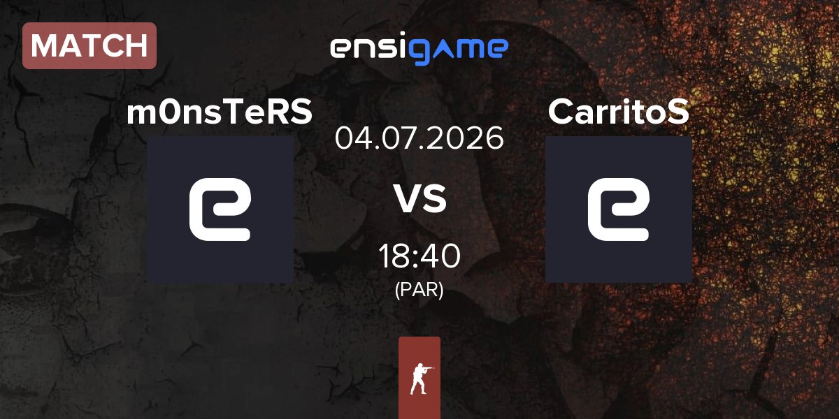 Match m0nsTeRS vs CarritoSpain CarritoS | 04.07