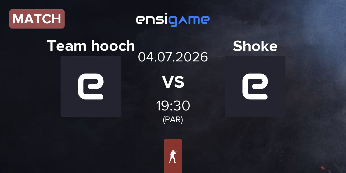 Match Team hooch vs Team Shoke Shoke | 04.07