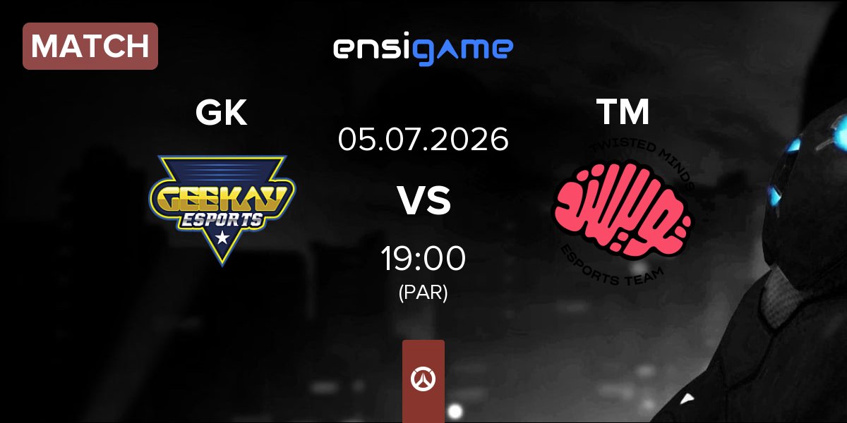 Match Geekay Esports GK vs Twisted Minds TM | 05.07