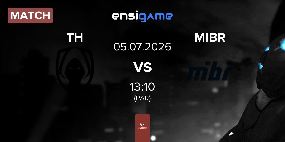 Partida Team Heretics TH vs Made in Brazil MIBR | 05.07