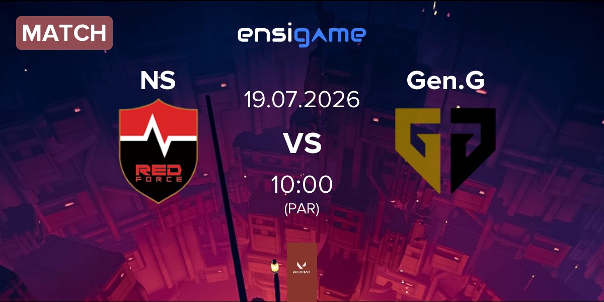Match Nongshim RedForce NS vs Gen.G Esports Gen.G | 19.07