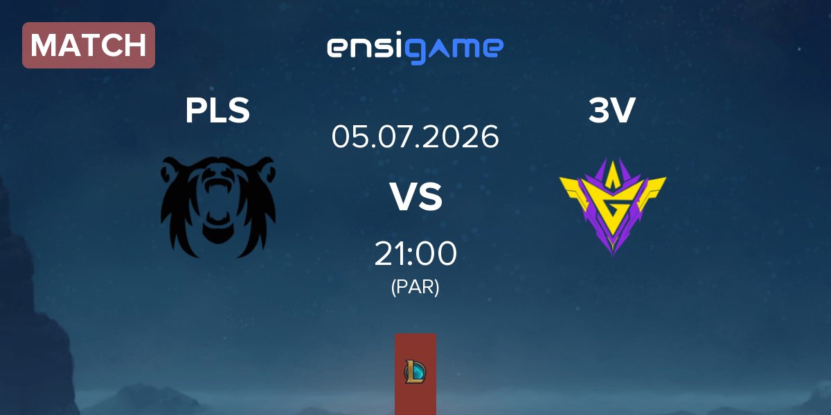 Partida Polar Squad Esports PLS vs 3V Team 3V | 05.07