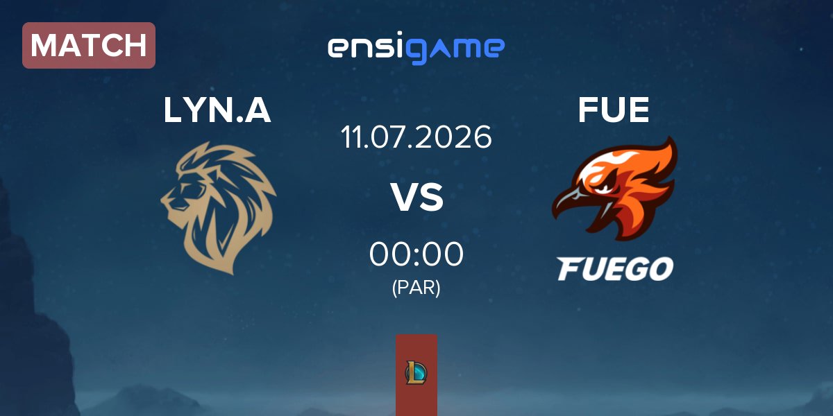 Match LYON Academy LYN.A vs Fuego FUE | 11.07