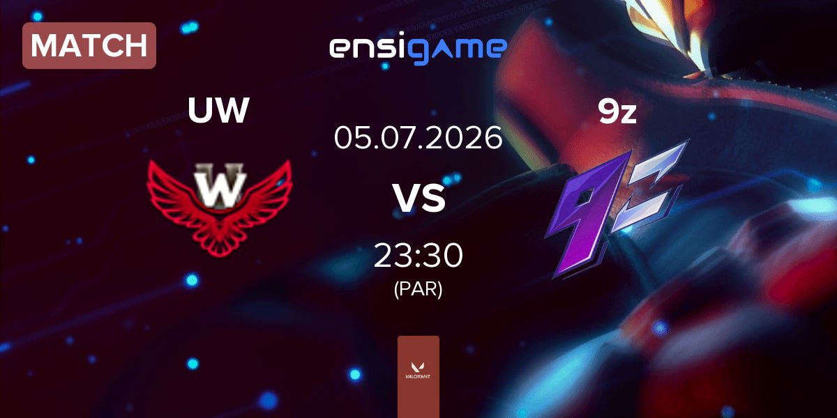 Match University War UW vs 9z Team 9z | 05.07