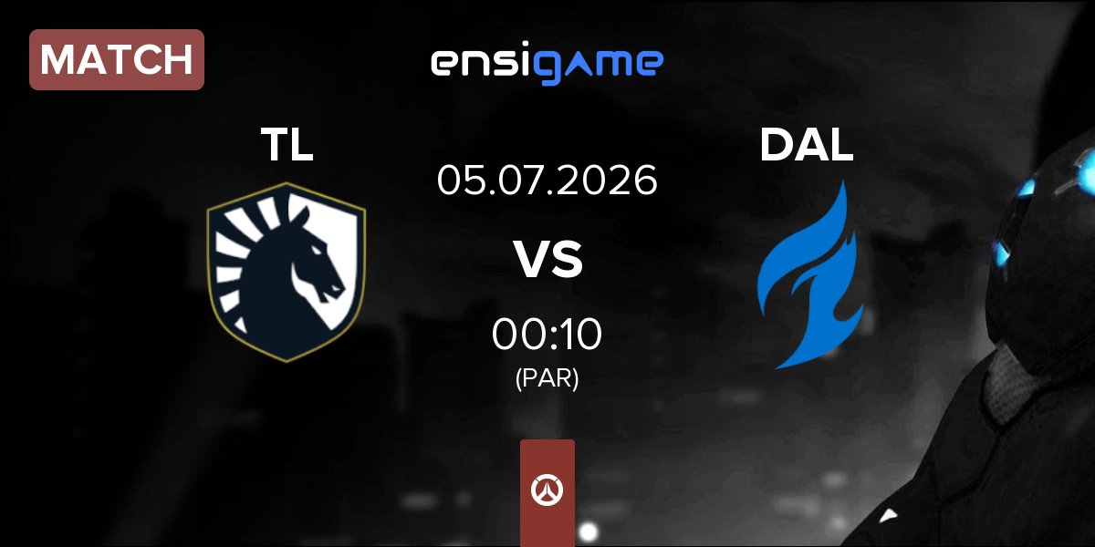 Partida Team Liquid TL vs Dallas Fuel DAL | 05.07