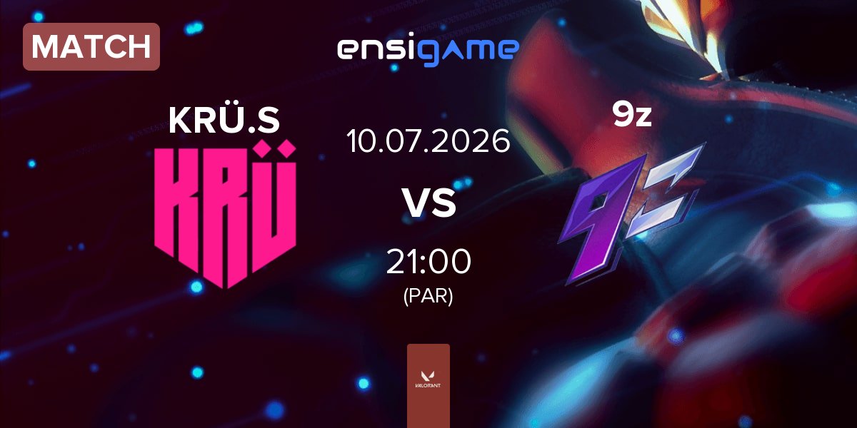 Match KRÜ Spark KRÜ.S vs 9z Team 9z | 10.07