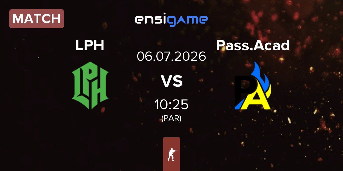 Match LPH Gaming LPH vs Passion Academy Pass.Acad | 06.07