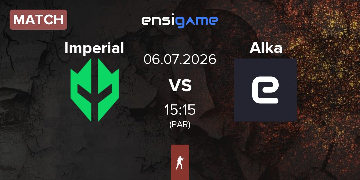 Partida Imperial Esports Imperial vs Alka | 06.07