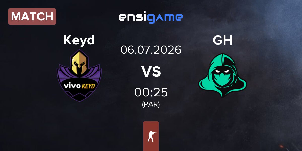 Partida Keyd Stars Keyd vs Game Hunters GH | 06.07