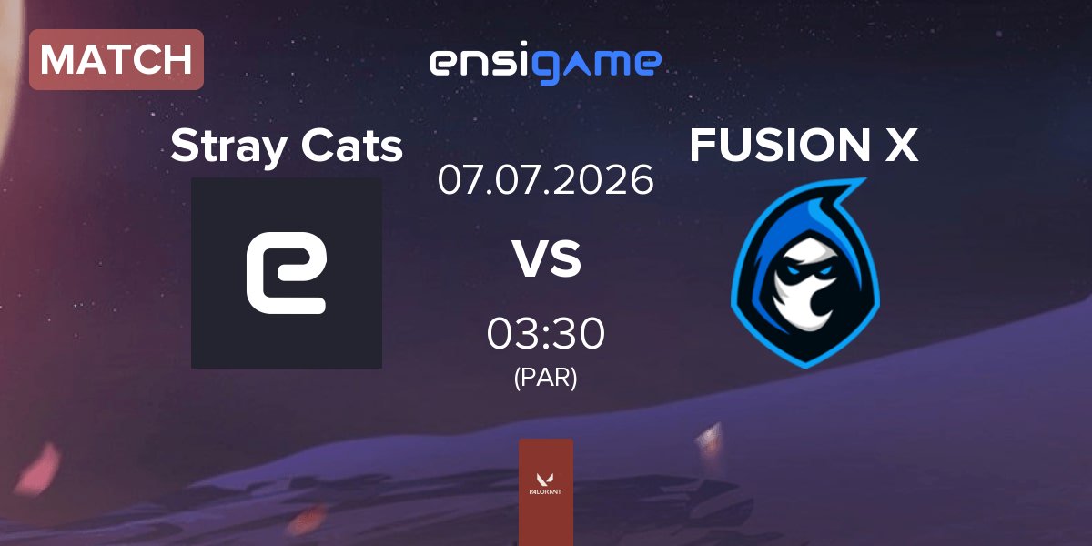 Match Stray Cats vs FUSION X | 07.07
