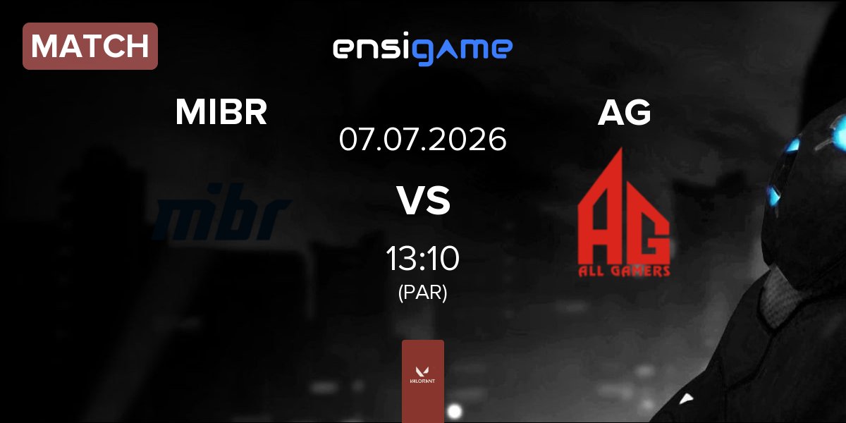 Match Made in Brazil MIBR vs ALL GAMERS AG | 07.07