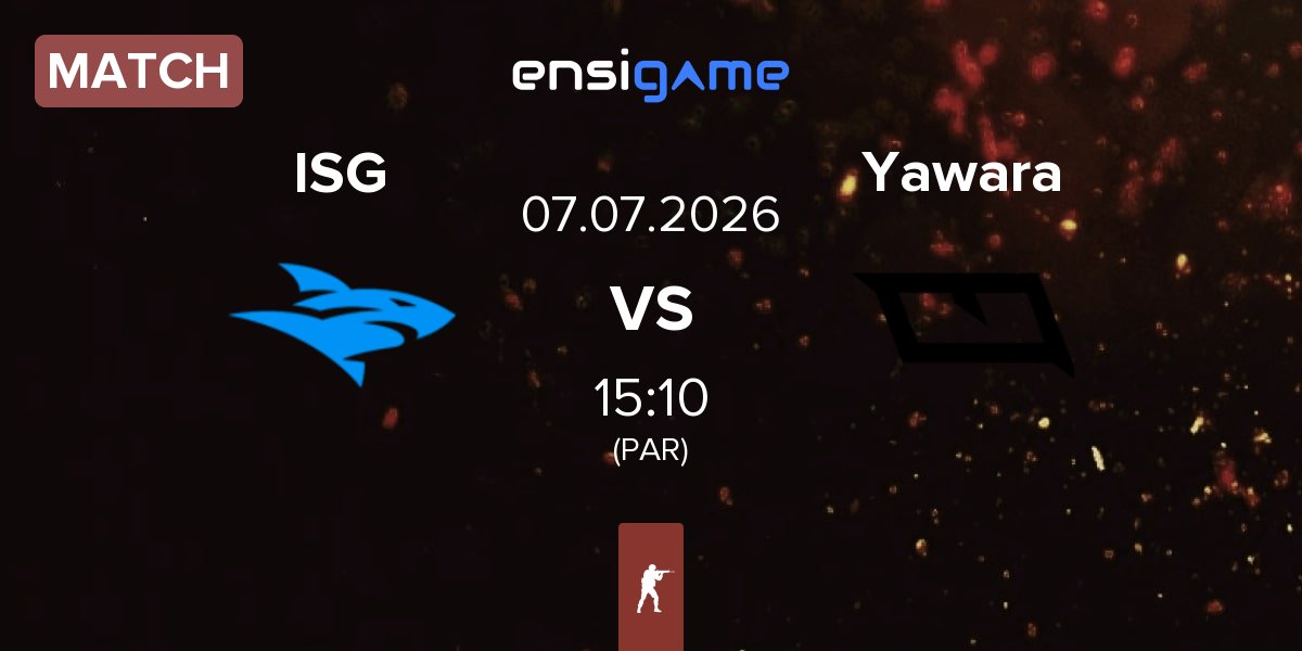 Partida Isurus Gaming ISG vs Yawara Esports Yawara | 07.07
