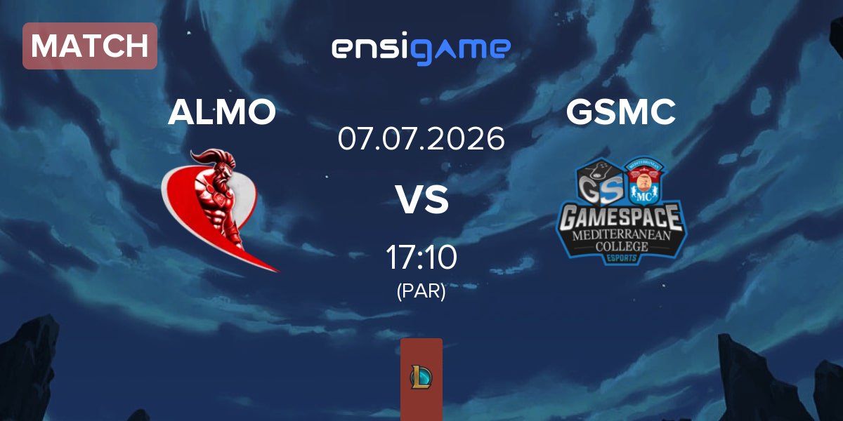 Match ALMO Players ALMO vs Gamespace Mediterranean College Esports GSMC | 07.07