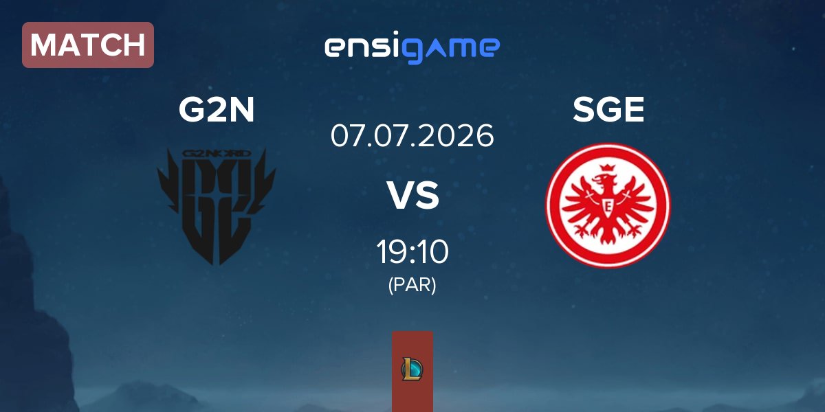 Match G2 NORD G2N vs Eintracht Frankfurt SGE | 07.07