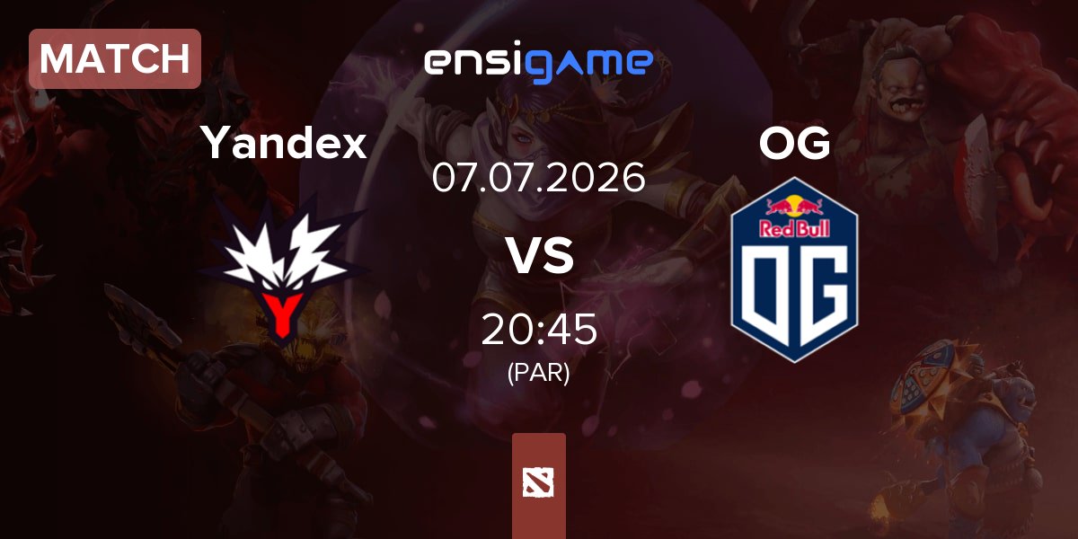 Match Team Yandex Yandex vs OG | 07.07