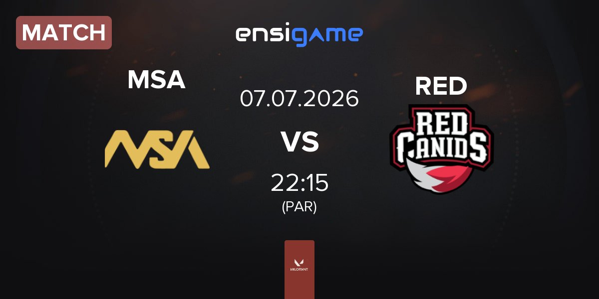 Match la Masia MSA vs RED Canids RED | 07.07