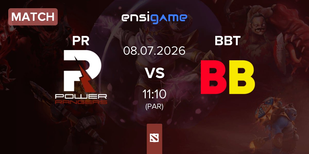 Match Power Rangers PR vs BetBoom Team BBT | 08.07