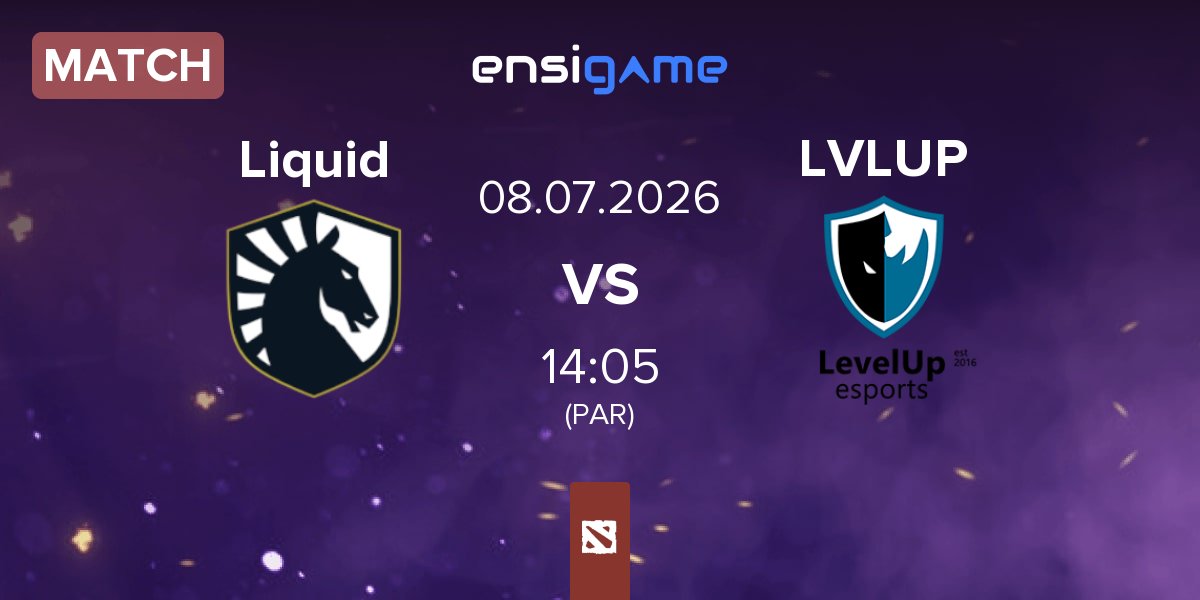 Match Team Liquid Liquid vs Level UP LVLUP | 08.07