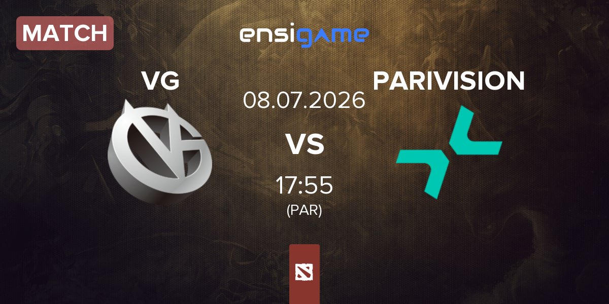 Partida Vici Gaming VG vs PARIVISION | 08.07