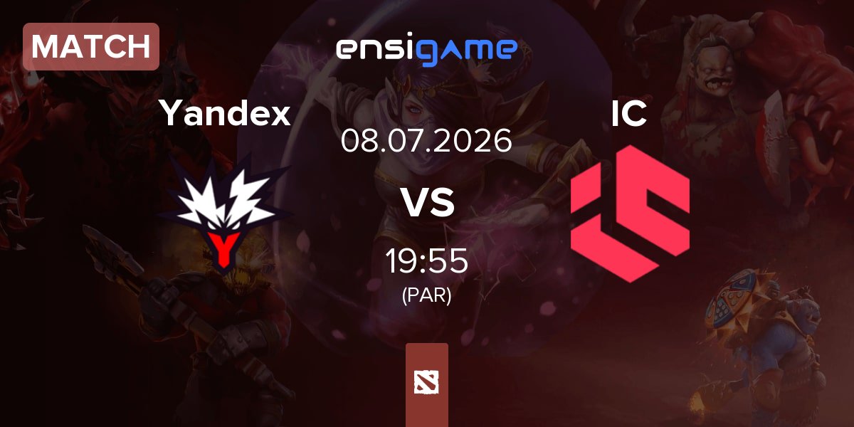 Match Team Yandex Yandex vs Inner Circle IC | 08.07