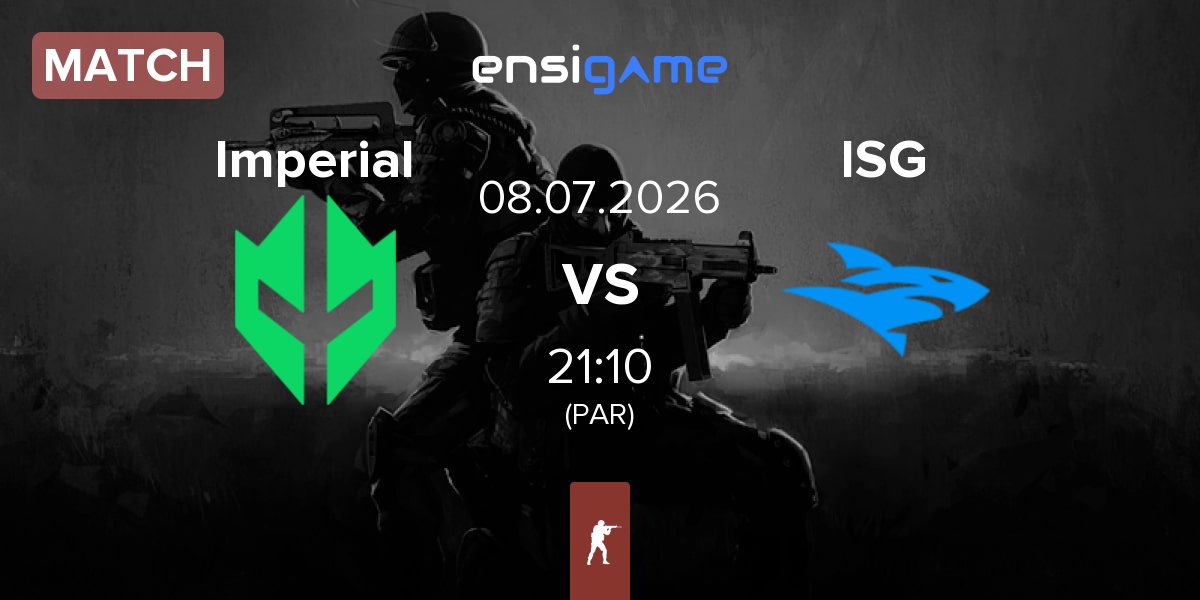 Partida Imperial Esports Imperial vs Isurus Gaming ISG | 08.07