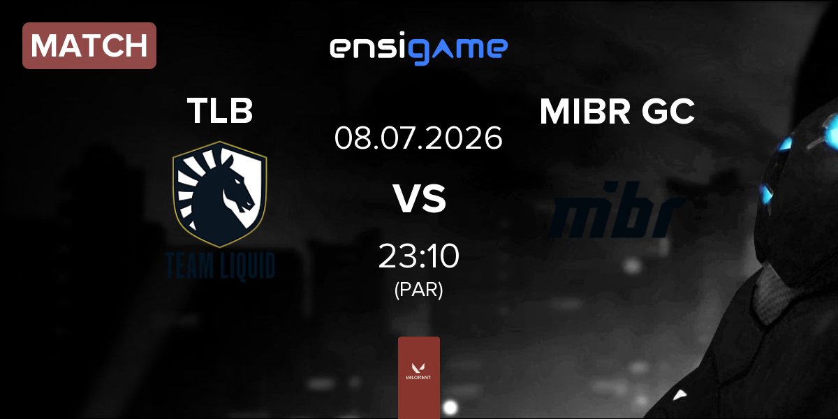 Match Team Liquid Brazil TLB vs Made in Brazil GC MIBR GC | 08.07
