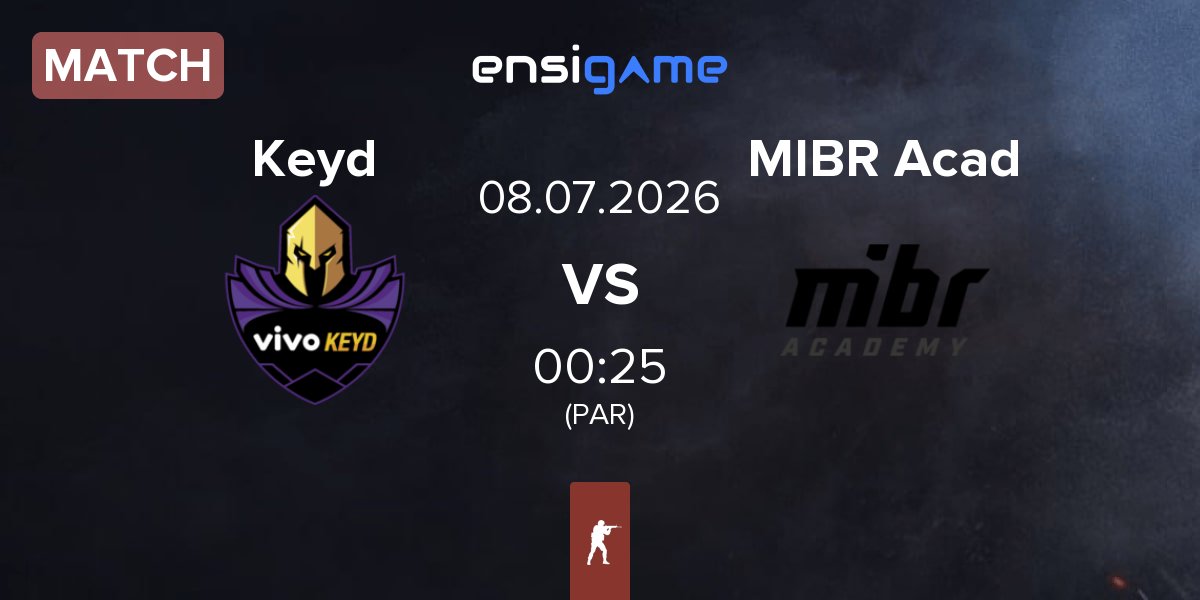 Partida Keyd Stars Keyd vs MIBR Academy MIBR Acad | 08.07