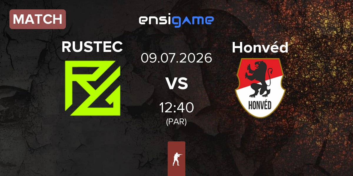 Match RUSTEC vs Honvéd Esports Honvéd | 09.07