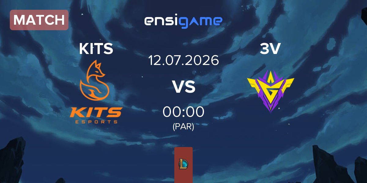 Match Kits Esports KITS vs 3V Team 3V | 12.07