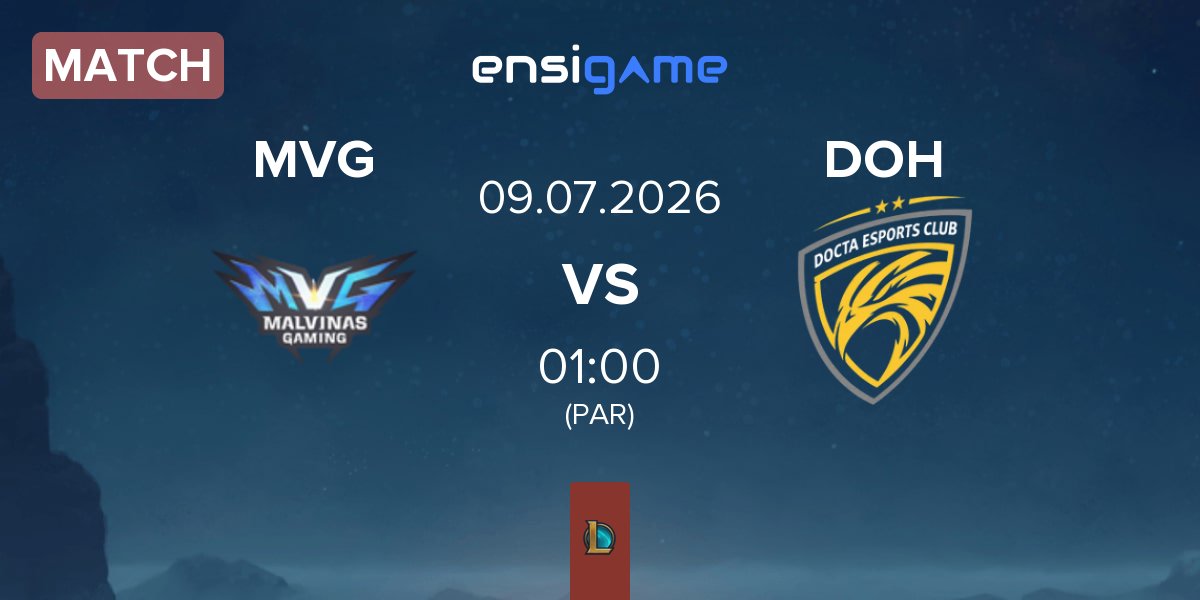 Match Malvinas MVG vs Docta Esports Club DEC | 09.07
