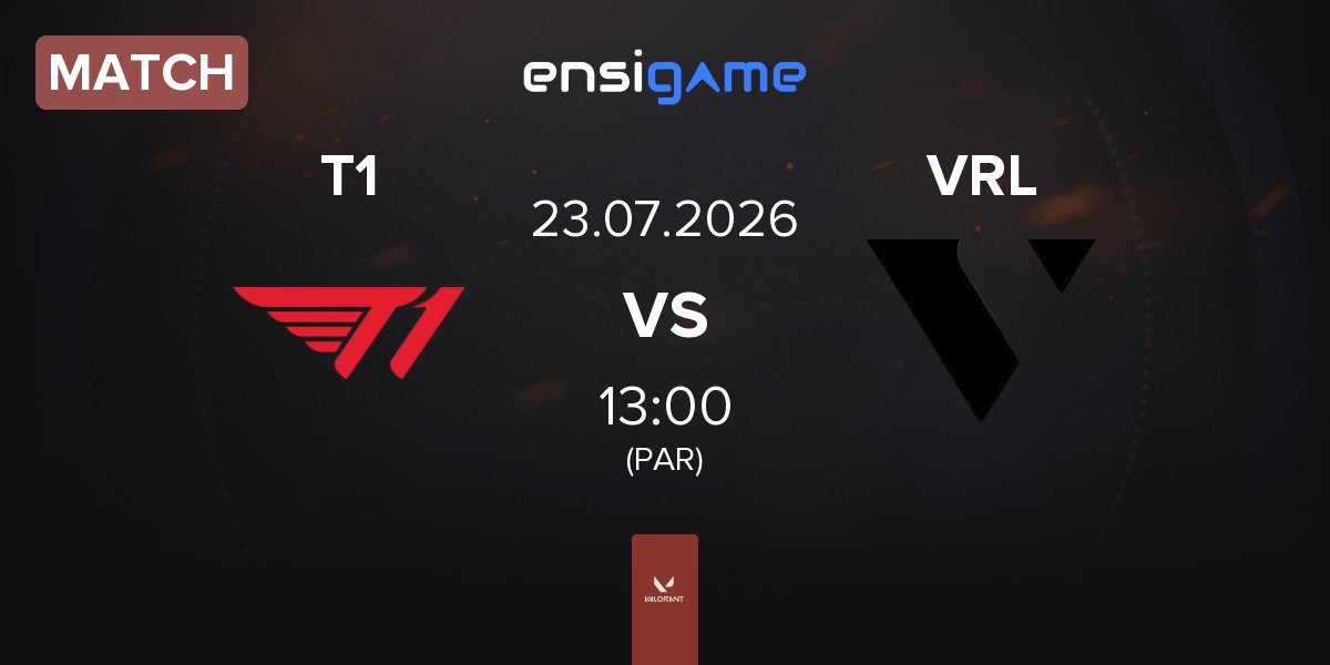 Match T1 vs VARREL VRL | 23.07