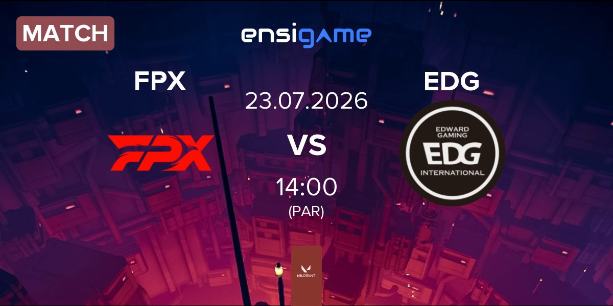Match FunPlus Phoenix FPX vs Edward Gaming EDG | 23.07
