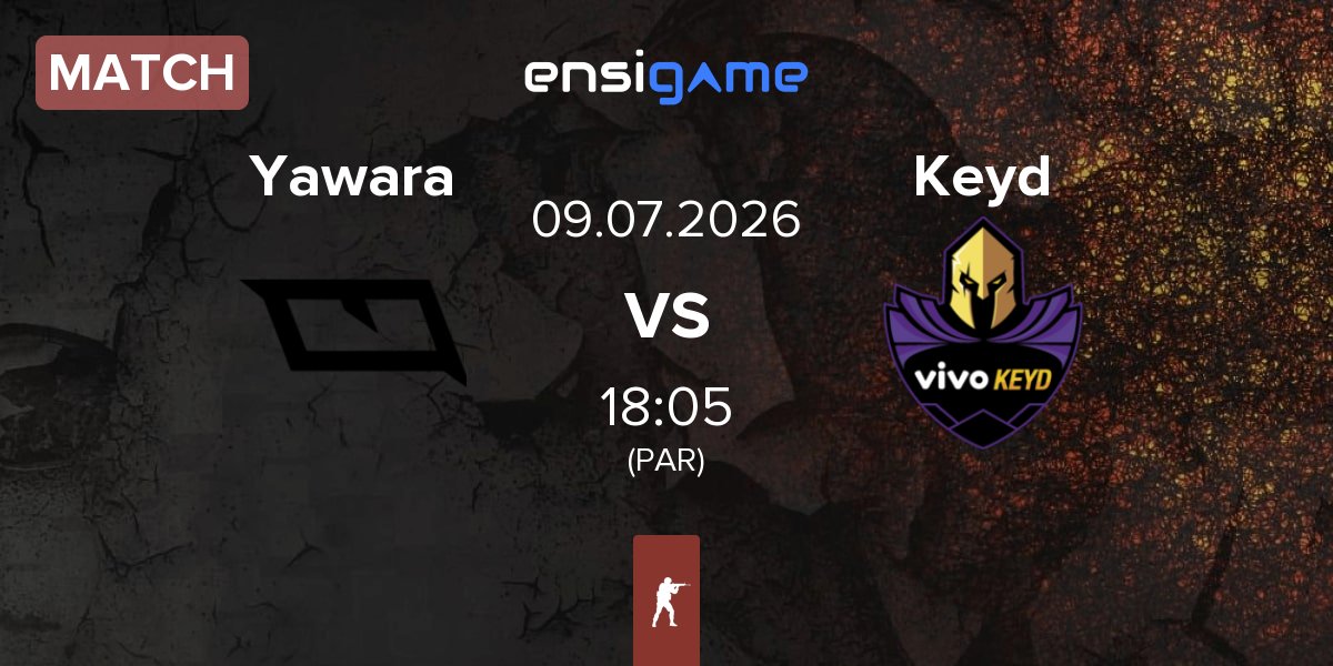 Partida Yawara Esports Yawara vs Keyd Stars Keyd | 09.07