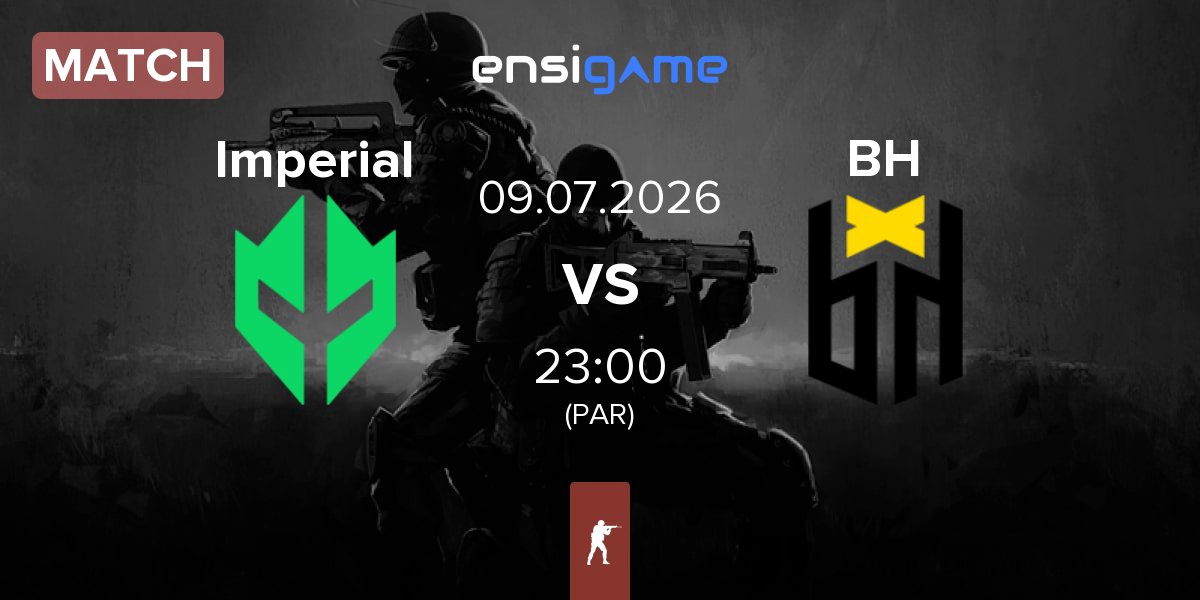 Partida Imperial Esports Imperial vs Bounty Hunters BH | 09.07