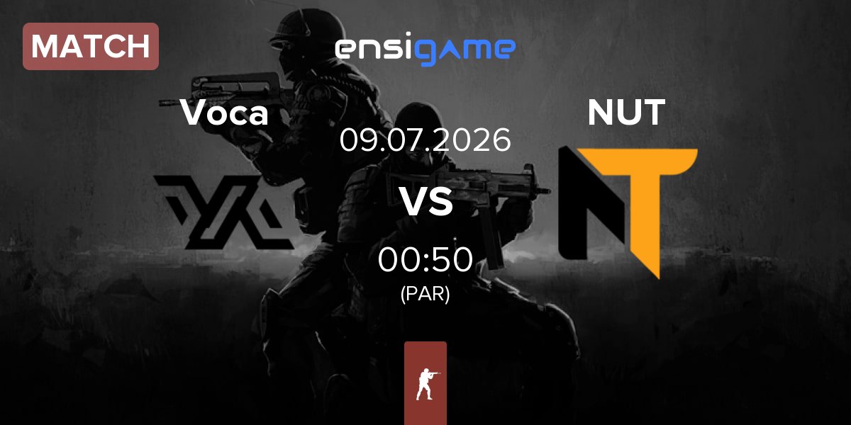 Match Team Voca Voca vs NuTorious NUT | 09.07