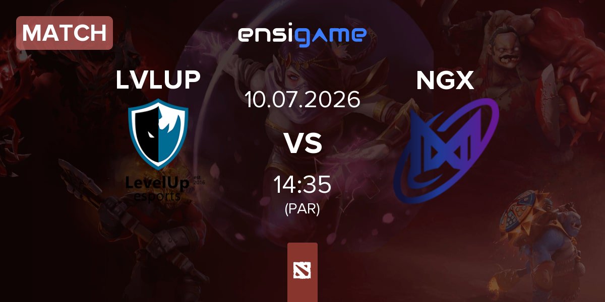 Match Level UP LVLUP vs Nigma Galaxy NGX | 10.07