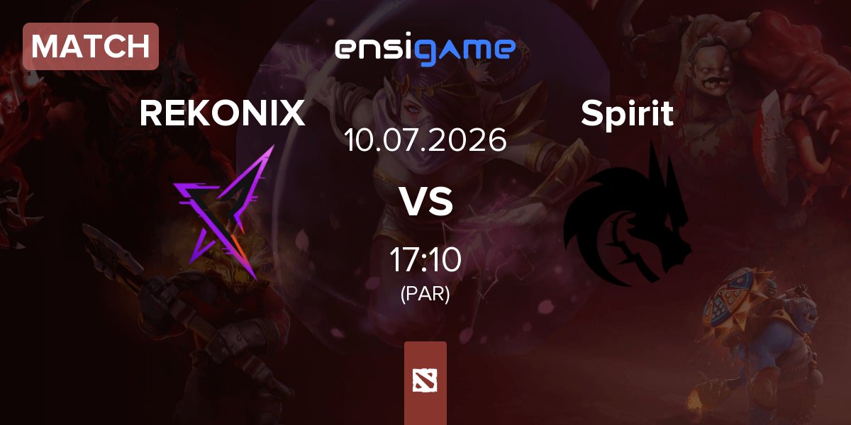 Match REKONIX vs Team Spirit Spirit | 10.07