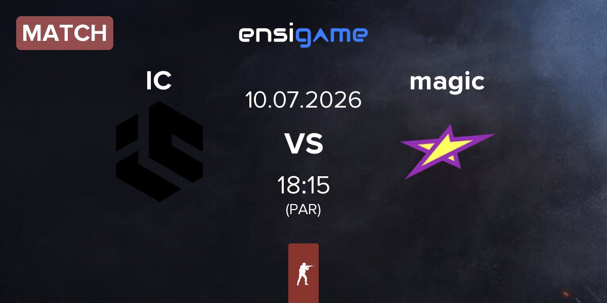 Partida Inner Circle Esports IC vs magic | 10.07