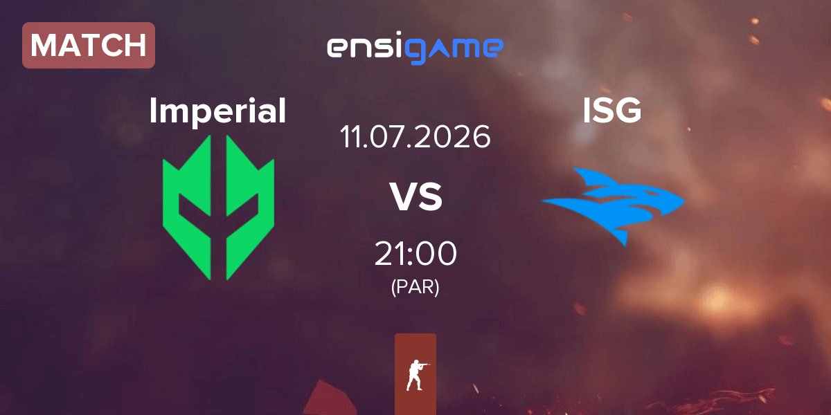 Partida Imperial Esports Imperial vs Isurus Gaming ISG | 11.07