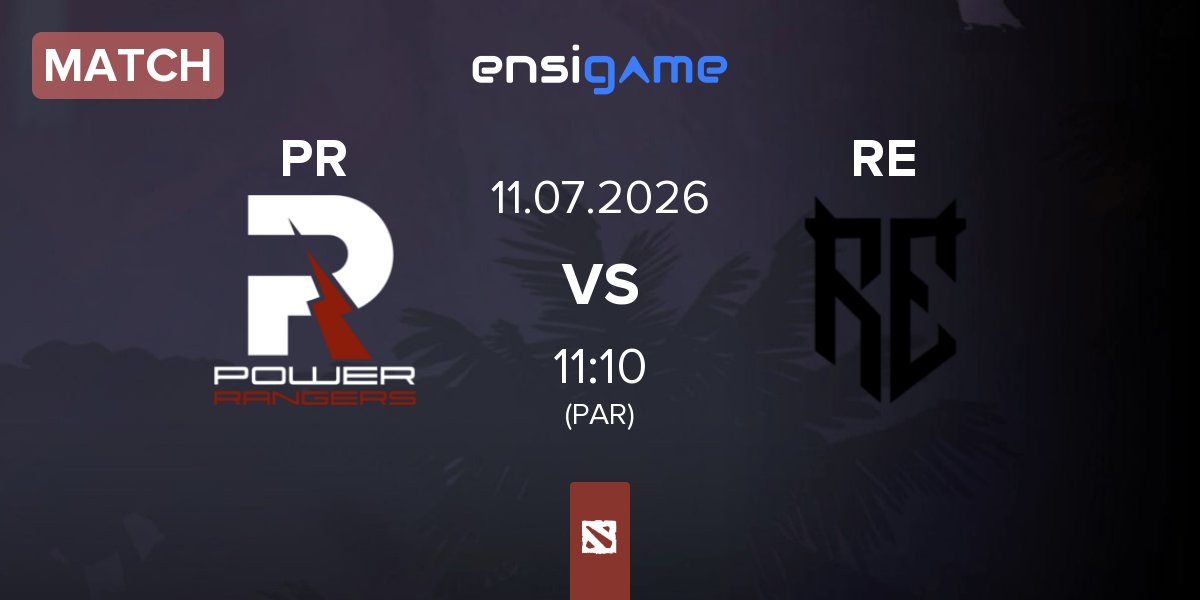 Match Power Rangers PR vs Rune Eaters RE | 11.07