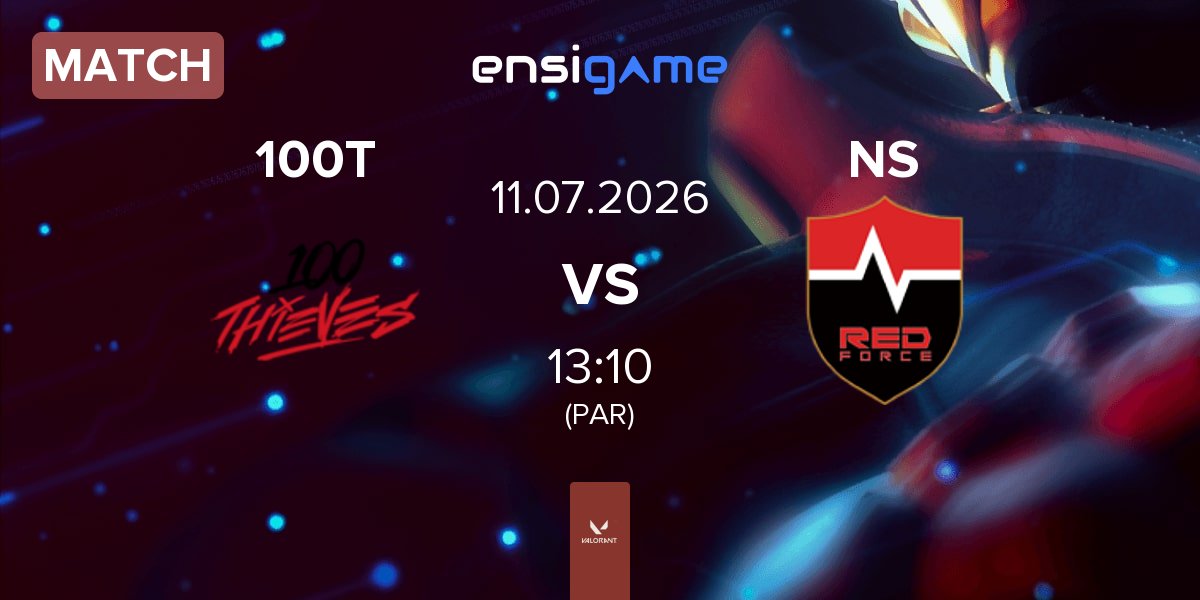 Match 100 Thieves 100T vs Nongshim RedForce NS | 11.07