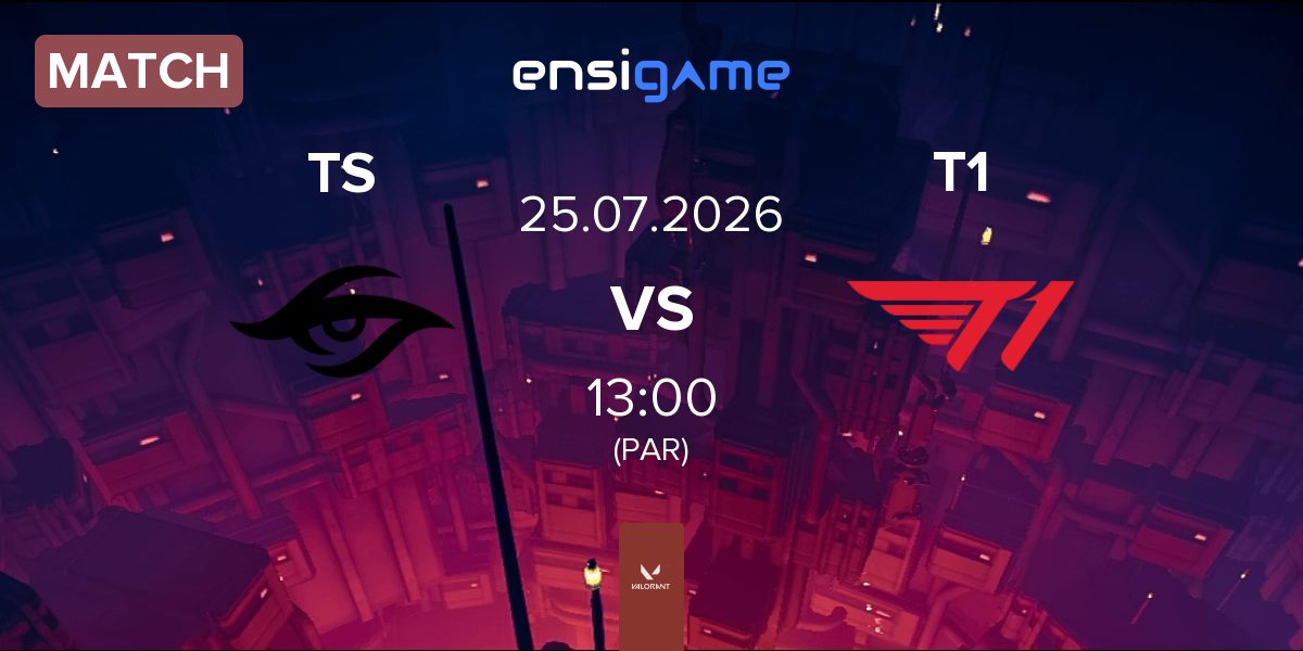 Partida Team Secret TS vs T1 | 25.07
