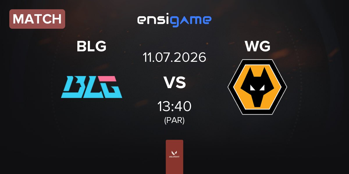 Match Bilibili Gaming BLG vs Wolves Esports WG | 11.07