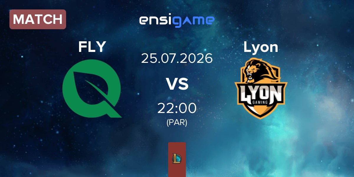 Match FlyQuest FLY vs Lyon Gaming Lyon | 25.07