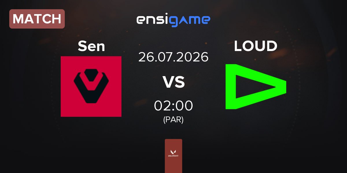 Partida Sentinels Sen vs LOUD | 26.07