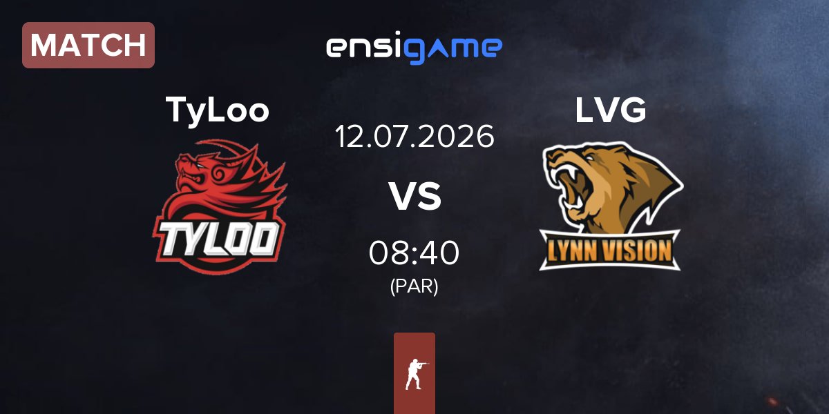 Partida TyLoo vs Lynn Vision Gaming LVG | 12.07