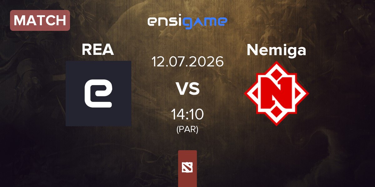 Match RE Arise RE.A vs Nemiga Gaming Nemiga | 12.07