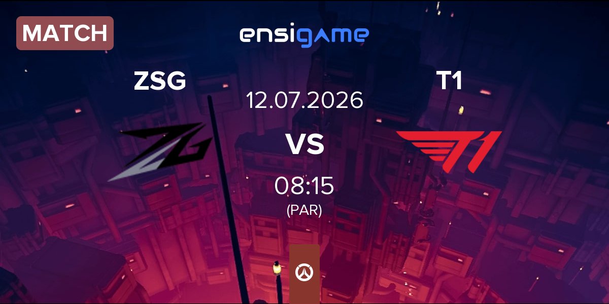 Match ZANSIDE GAMING ZSG vs T1 | 12.07